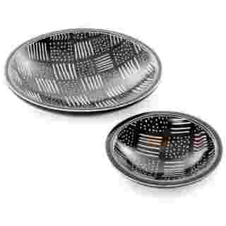 Spindle Mudcloth Decorative Soapstone Bowls