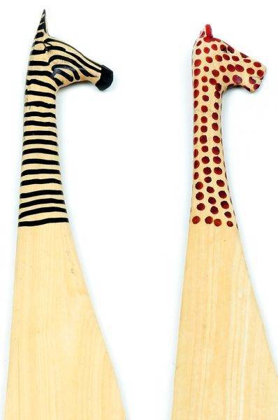 Set of Four Jacaranda Safari Animal Spreaders 3 Set of Four Jacaranda Safari Animal Spreaders