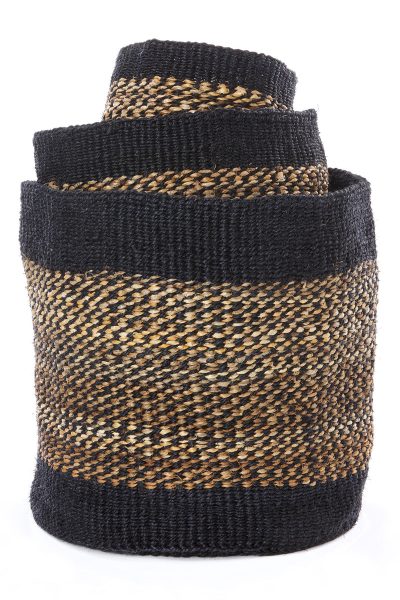 Set of Three Kitonga Sisal Nesting Baskets 3 Set of Three Kitonga Sisal Nesting Baskets