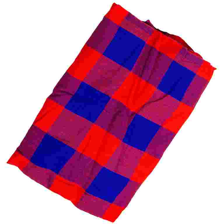 Maasai Shuka African Fabric 1 Maasai Shuka African Fabric