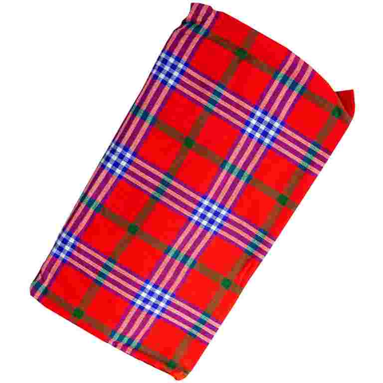 Maasai Shuka African Fabric 1 Maasai Shuka African Fabric