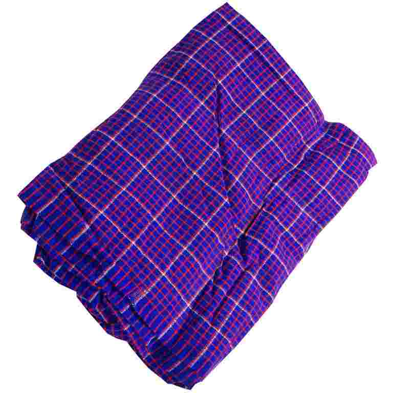 Masaai Shuka Throw/Blanket 1 Masaai Shuka Throw/Blanket