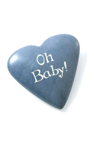 Kisii Stone Celebration Heart: Oh Baby! 3 Kisii Stone Celebration Heart: Oh Baby!
