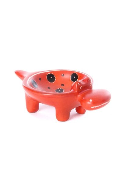 Orange Peel Soapstone Hippo Dish 7 Orange Peel Soapstone Hippo Dish