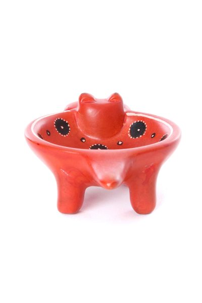 Orange Peel Soapstone Hippo Dish 4 Orange Peel Soapstone Hippo Dish