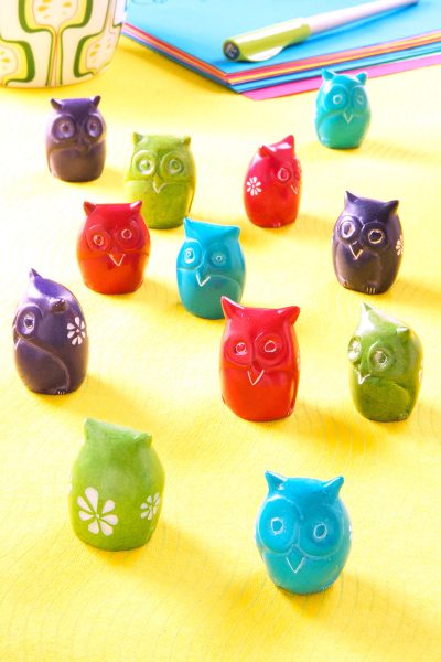 One Dozen Miniature Soapstone Owls 6 One Dozen Miniature Soapstone Owls