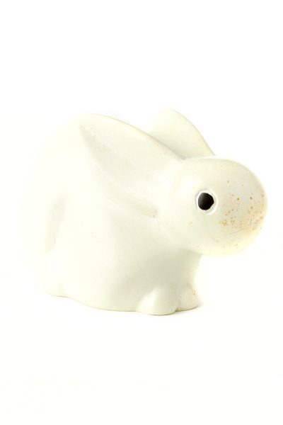 Natural Soapstone Mamma Bunny Rabbit 2 Natural Soapstone Mamma Bunny Rabbit