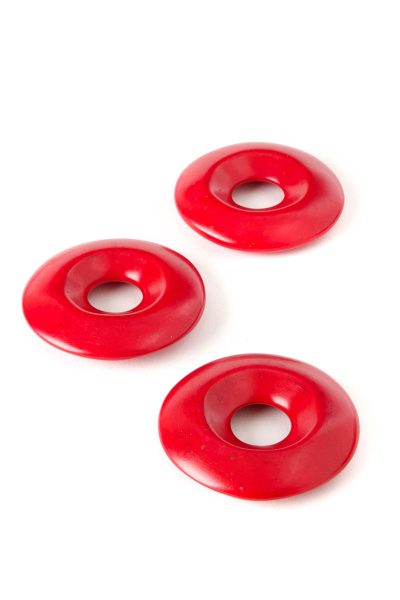 Set of Three Soapstone Display Rings - Four Colors Available 7 Set of Three Soapstone Display Rings - Four Colors Available