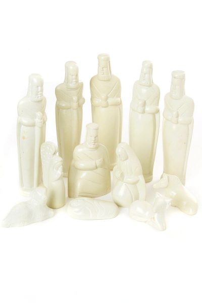 Tall Kenyan Soapstone Nativity Scene 2 Tall Kenyan Soapstone Nativity Scene