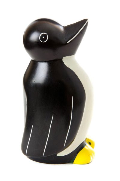 Soapstone Proud Penguin Sculpture 1 Soapstone Proud Penguin Sculpture