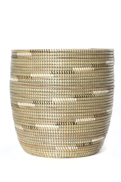 Silver Swirl Bath Bin Basket 4 Silver Swirl Bath Bin Basket