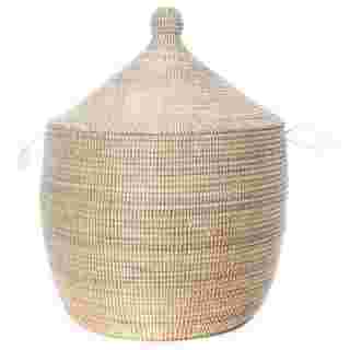 Short Hardy Hamper Basket from Senegal