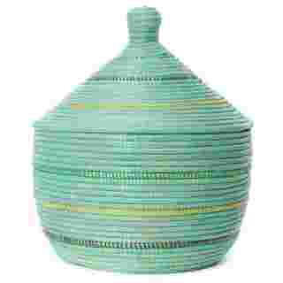 Seaside Stripe Warming Basket from Senegal