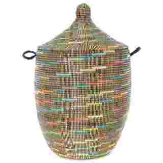 Sable Swirl Large Laundry Hamper Basket