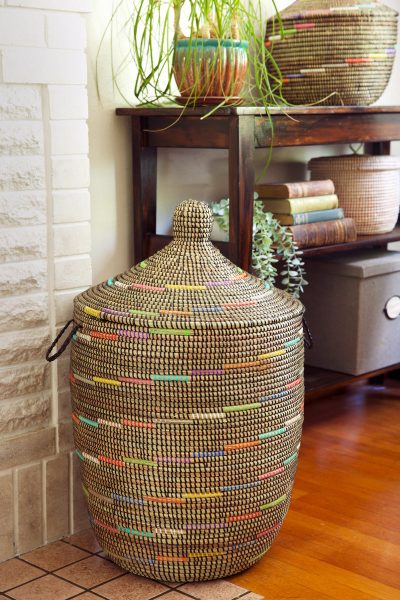 Sable Swirl Large Laundry Hamper Basket 4 Sable Swirl Large Laundry Hamper Basket