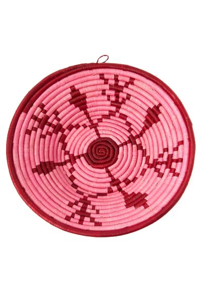 Rose Meadow Raffia Basket from Uganda 3 Rose Meadow Raffia Basket from Uganda