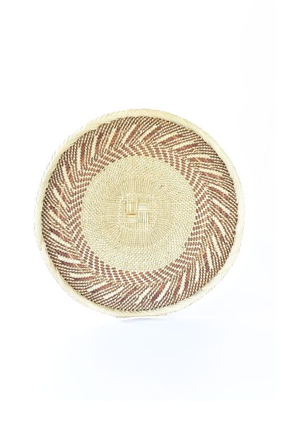 15" BaTonga Binga Basket from Zimbabwe - Natural Rim 2 15" BaTonga Binga Basket from Zimbabwe - Natural Rim