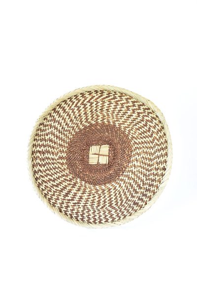 15" BaTonga Binga Basket from Zimbabwe - Natural Rim 5 15" BaTonga Binga Basket from Zimbabwe - Natural Rim