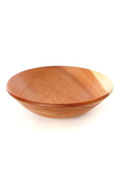 Large Mahogany Wood Salad Bowl from Zimbabwe 1 Large Mahogany Wood Salad Bowl from Zimbabwe