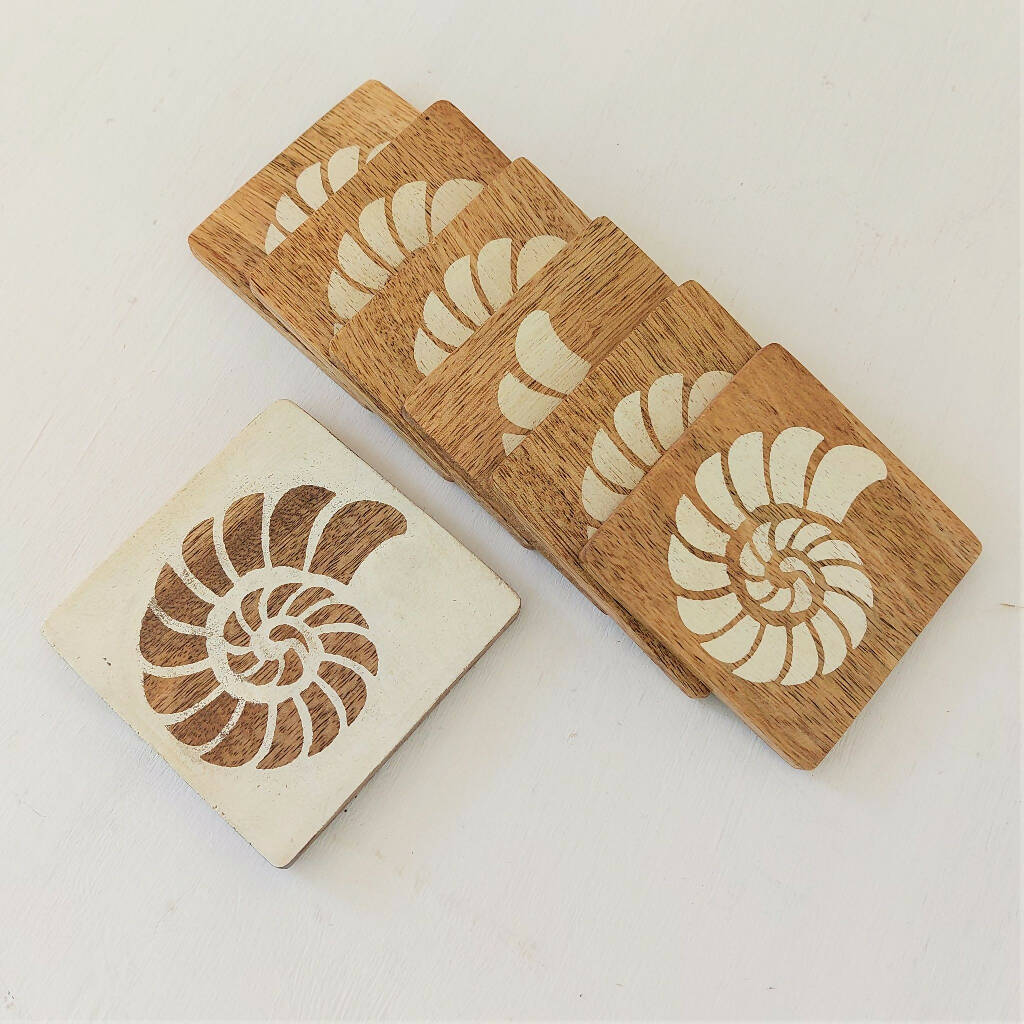 Simply Soso Design I Handcrafted I Nature Coaster Set 1 Simply Soso Design I Handcrafted I Nature Coaster Set