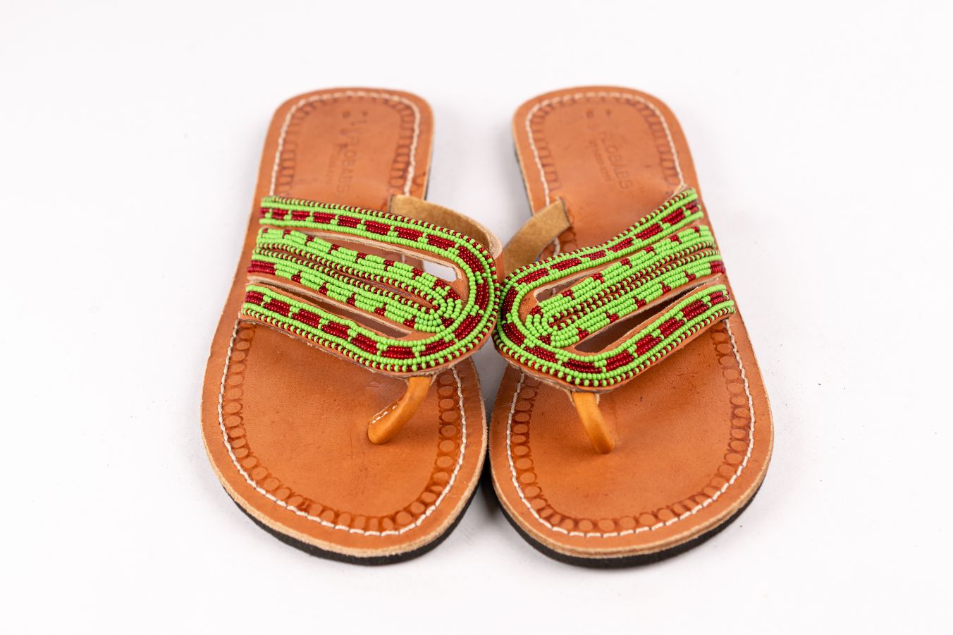 Maasai African Kenyan Beaded Sandals Vegan for women 1 Maasai African Kenyan Beaded Sandals Vegan for women