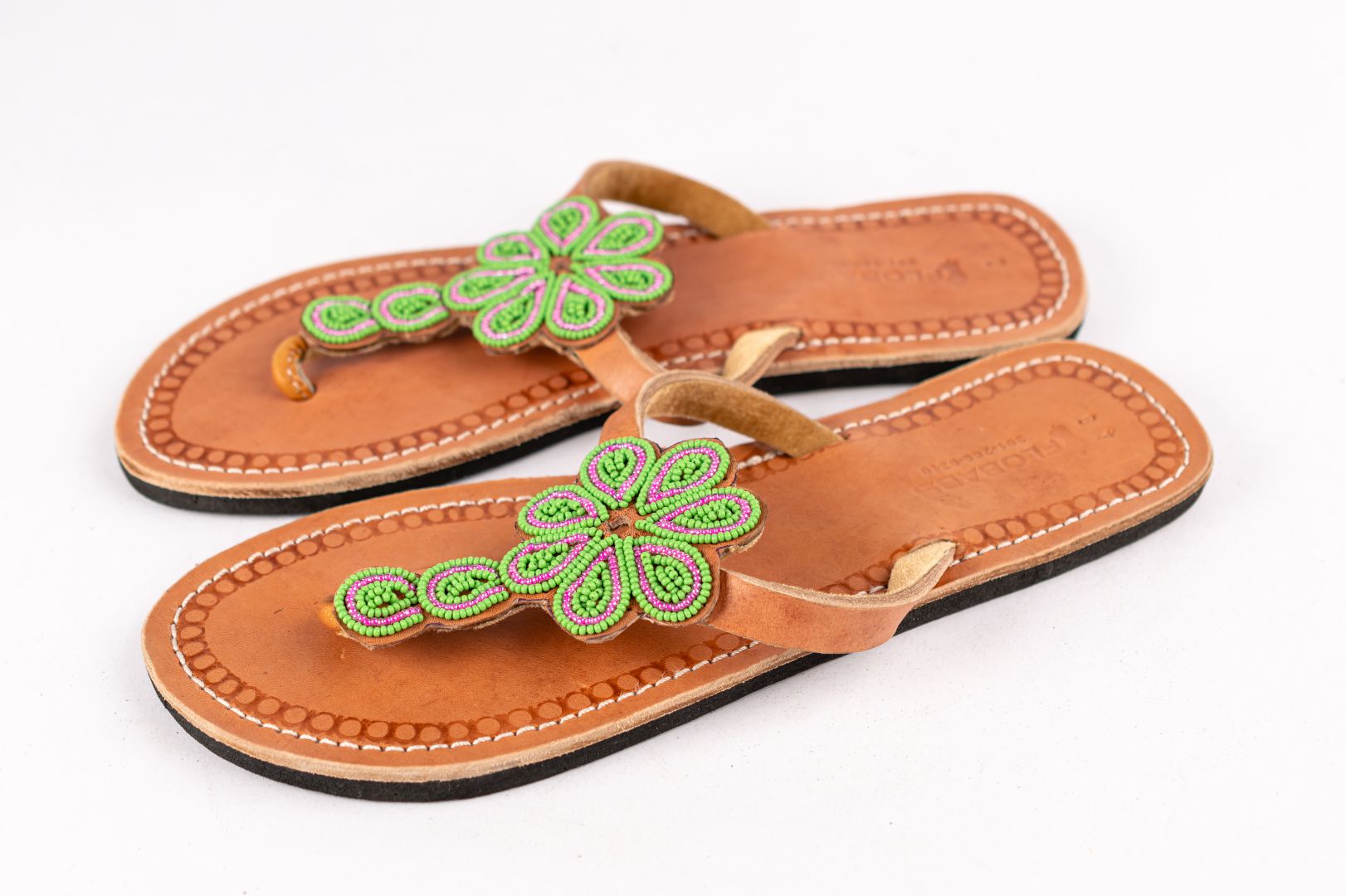 Maasai African Kenyan Beaded Sandals Vegan for women 2 Maasai African Kenyan Beaded Sandals Vegan for women