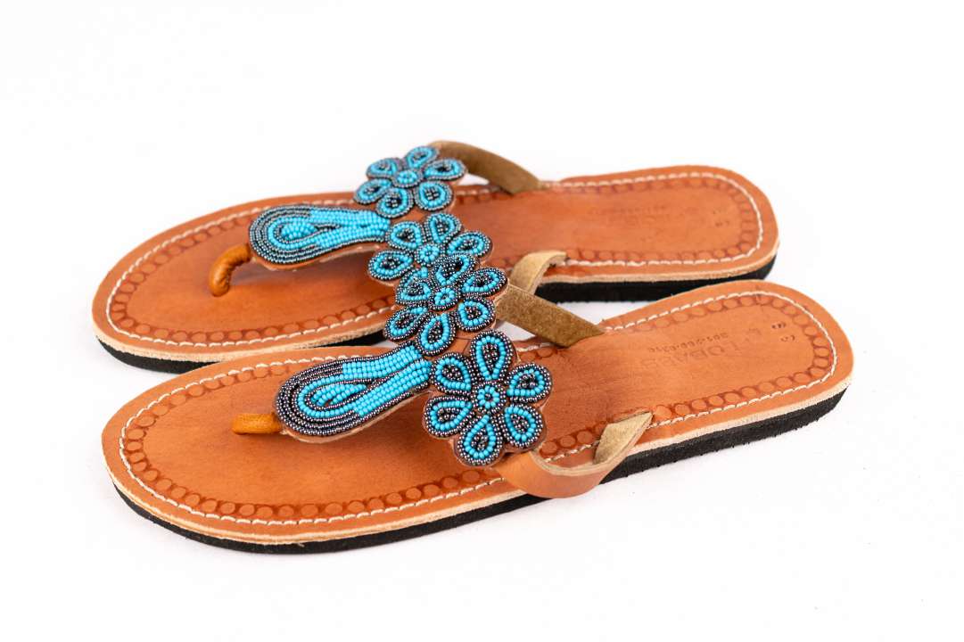 African Handmade Maasai Leather sandals 1 African Handmade Maasai Leather sandals