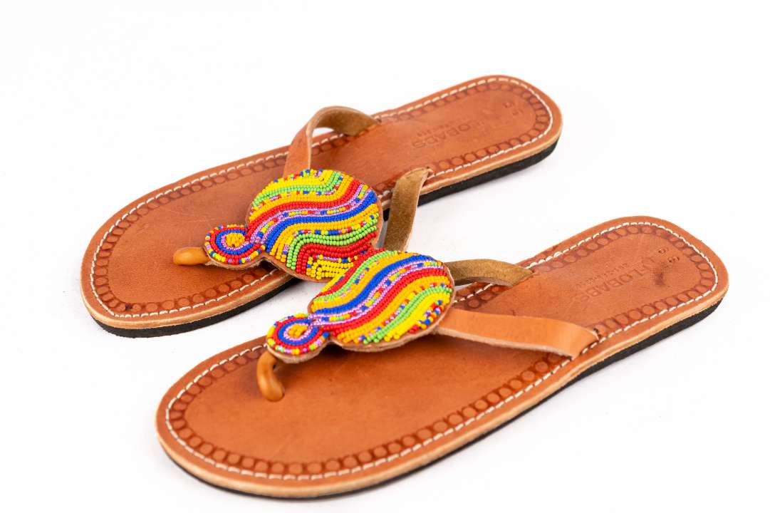 Maasai Kenyan Sandals - African Shoes 1 Maasai Kenyan Sandals - African Shoes