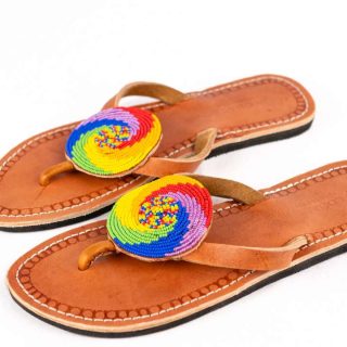 African Handmade Maasai Leather sandals
