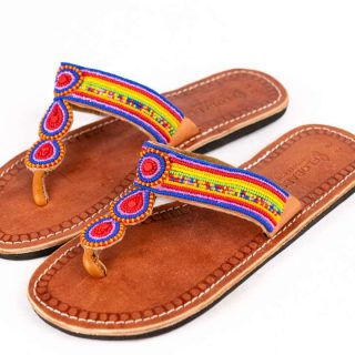 African Handmade Maasai Leather sandals