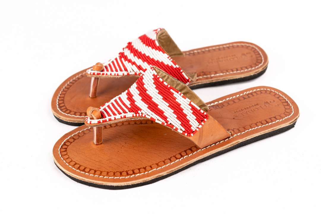 Traditional African Maasai Sandal 1 Traditional African Maasai Sandal