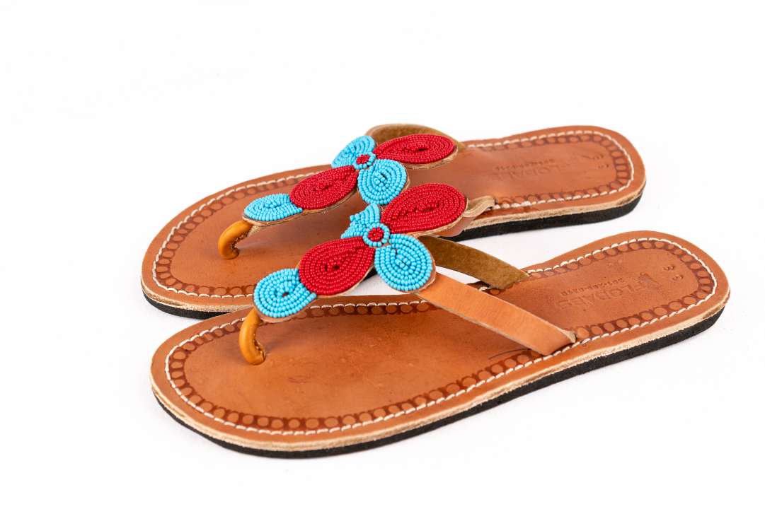 Maasai Kenyan Sandals - African Shoes 1 Maasai Kenyan Sandals - African Shoes