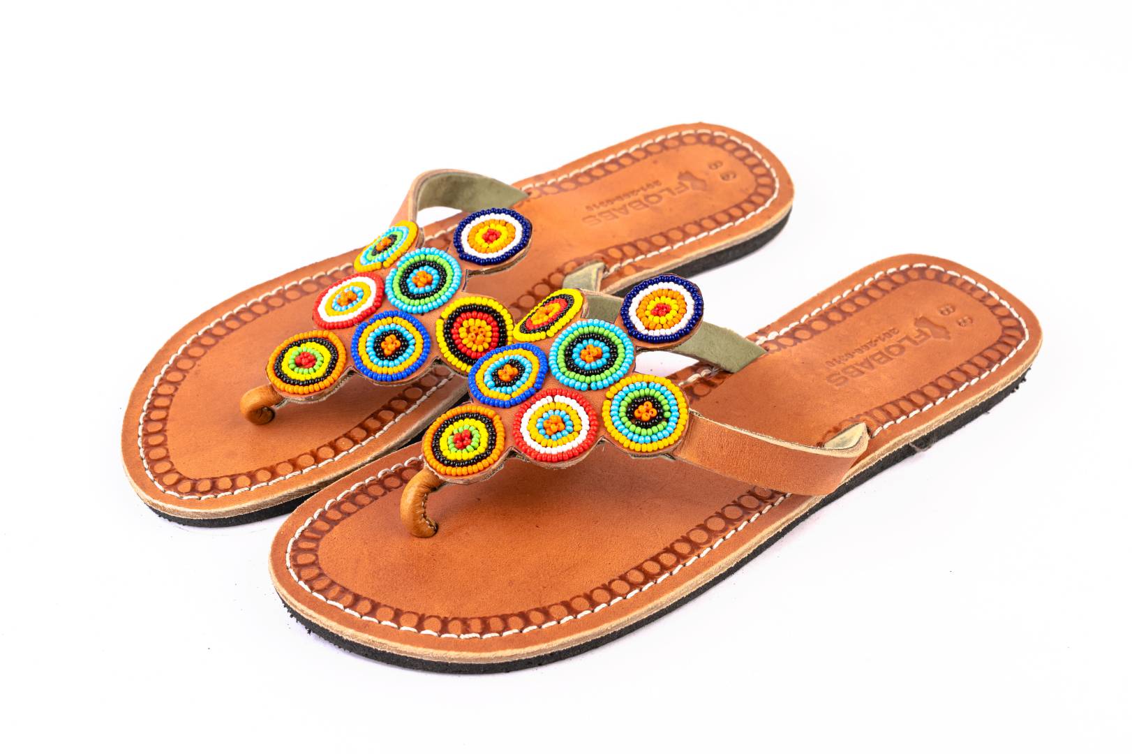 Maasai African Kenyan Beaded Sandals Vegan for women 1 Maasai African Kenyan Beaded Sandals Vegan for women