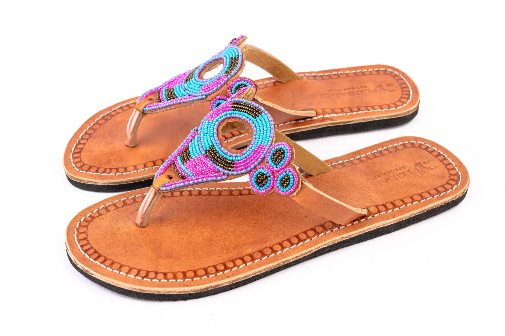 Maasai African Kenyan Beaded Sandals Vegan for women 1 Maasai African Kenyan Beaded Sandals Vegan for women