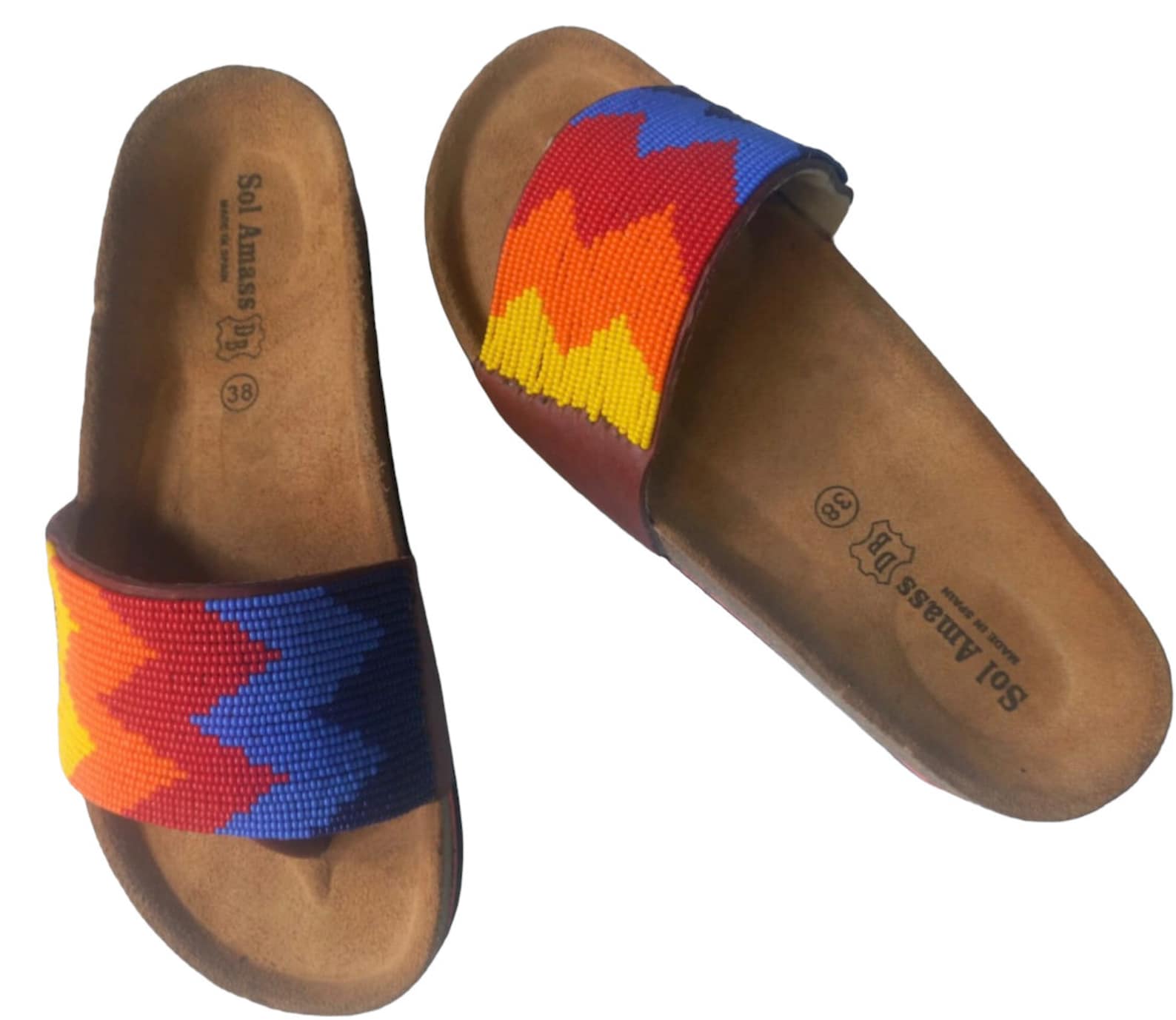 African Summer sandals, Masai beaded sandals, African leather sandals,Handmade maasai sandals, cork sandals, women sandals 1 African Summer sandals, Masai beaded sandals, African leather sandals,Handmade maasai sandals, cork sandals, women sandals