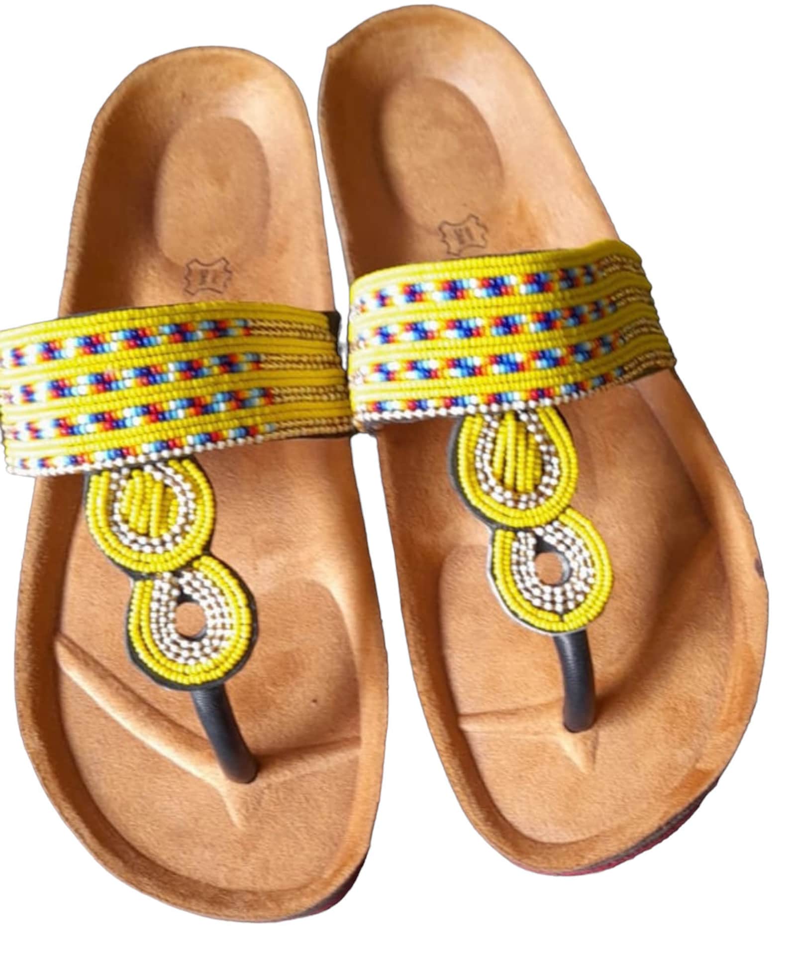 African Summer sandals, Masai beaded sandals, African leather sandals,Handmade maasai sandals, cork sandals, women sandals 1 African Summer sandals, Masai beaded sandals, African leather sandals,Handmade maasai sandals, cork sandals, women sandals