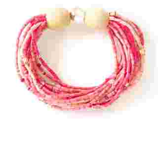 Compassion Multi-Strand Zulugrass & Acacia Wood Cause Bracelet