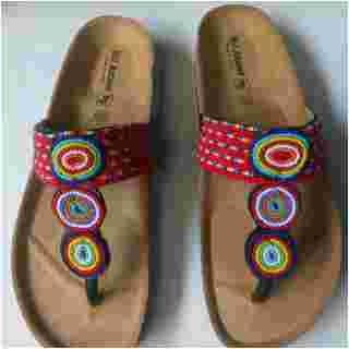 Cork sandals, women sandals,gift for her,Kenyan sandals,maasai sandals