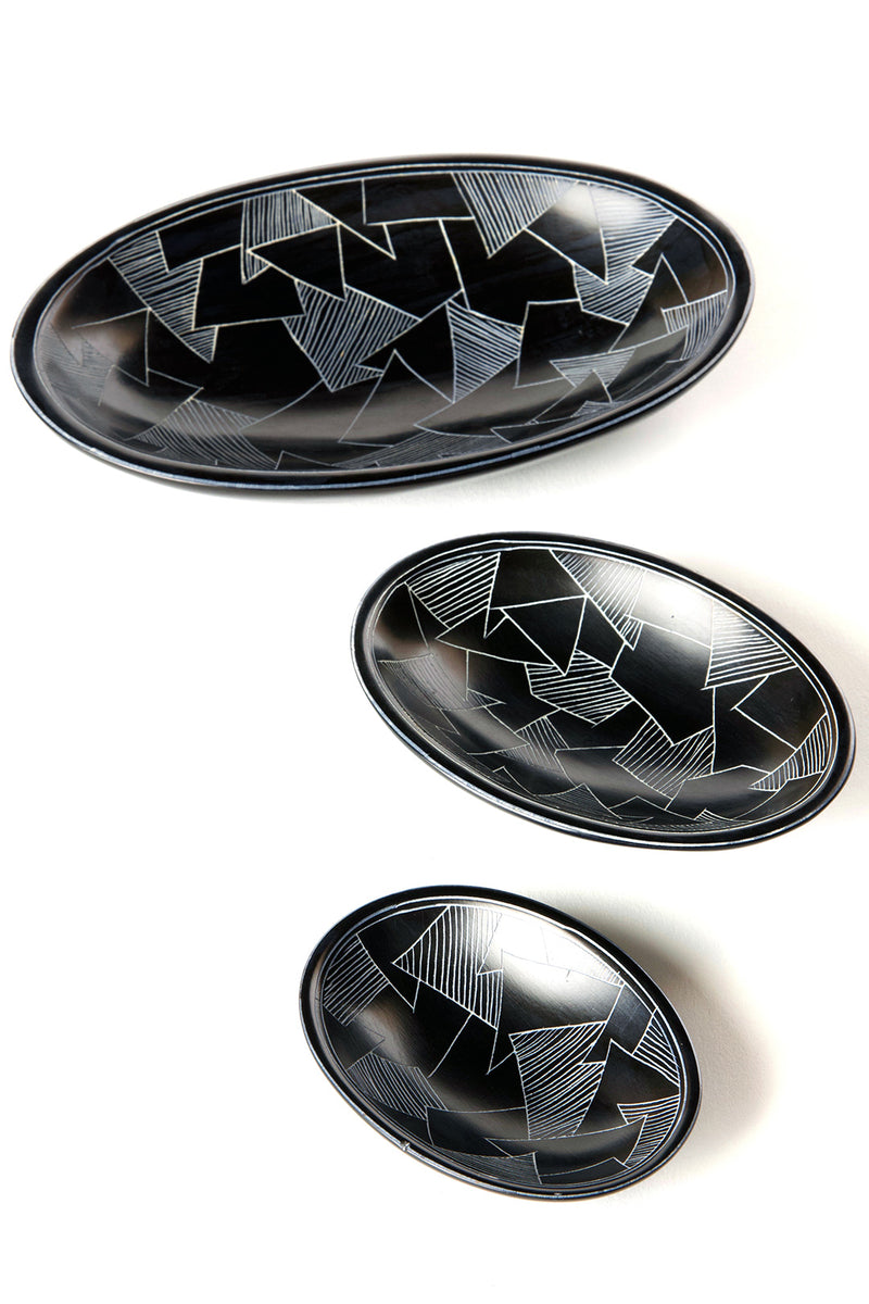 Dragonglass Soapstone Oval Dishes 1 Dragonglass Soapstone Oval Dishes