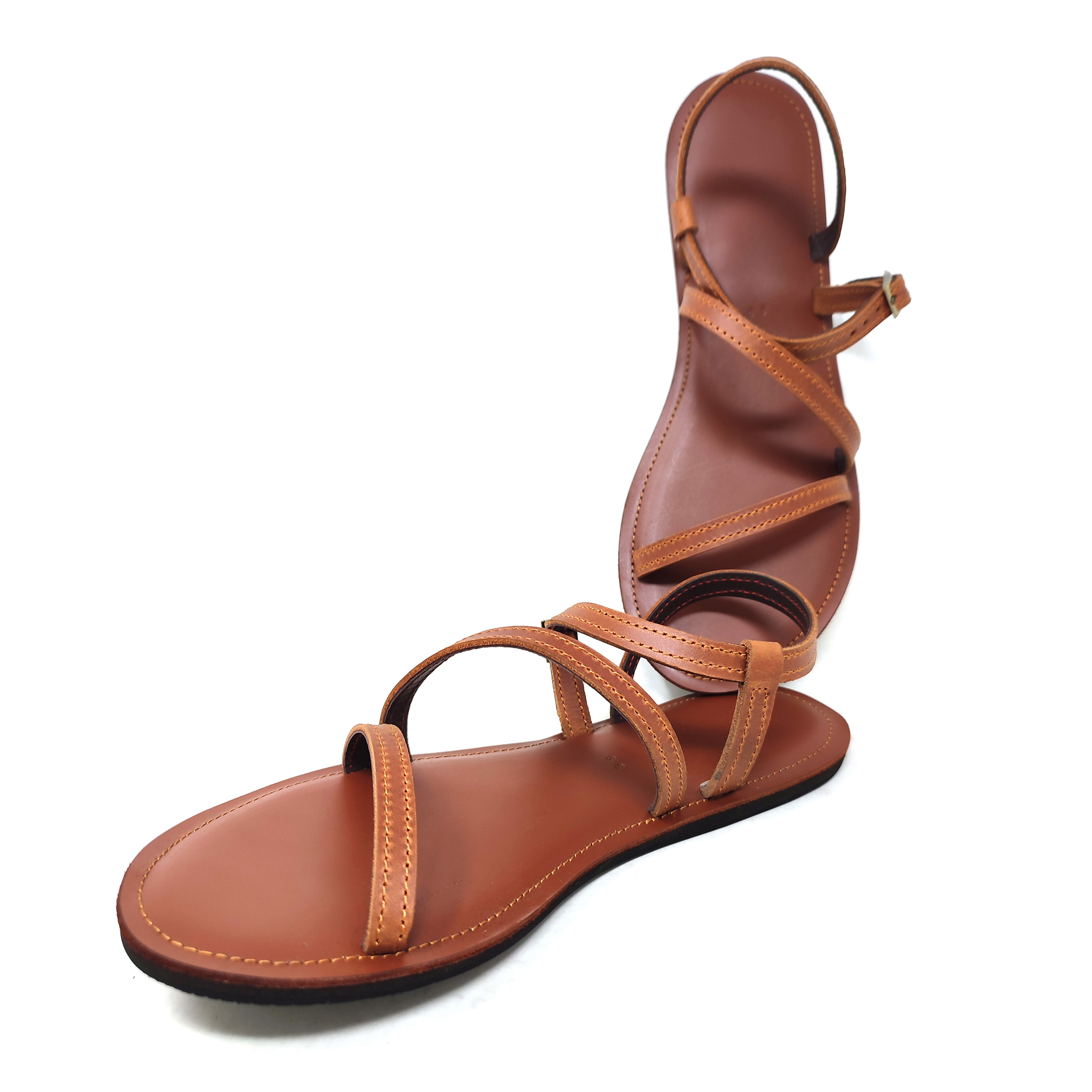 Handmade African Leather Beaded Maasai Sandals , Traditional African Slippers 2 Handmade African Leather Beaded Maasai Sandals , Traditional African Slippers