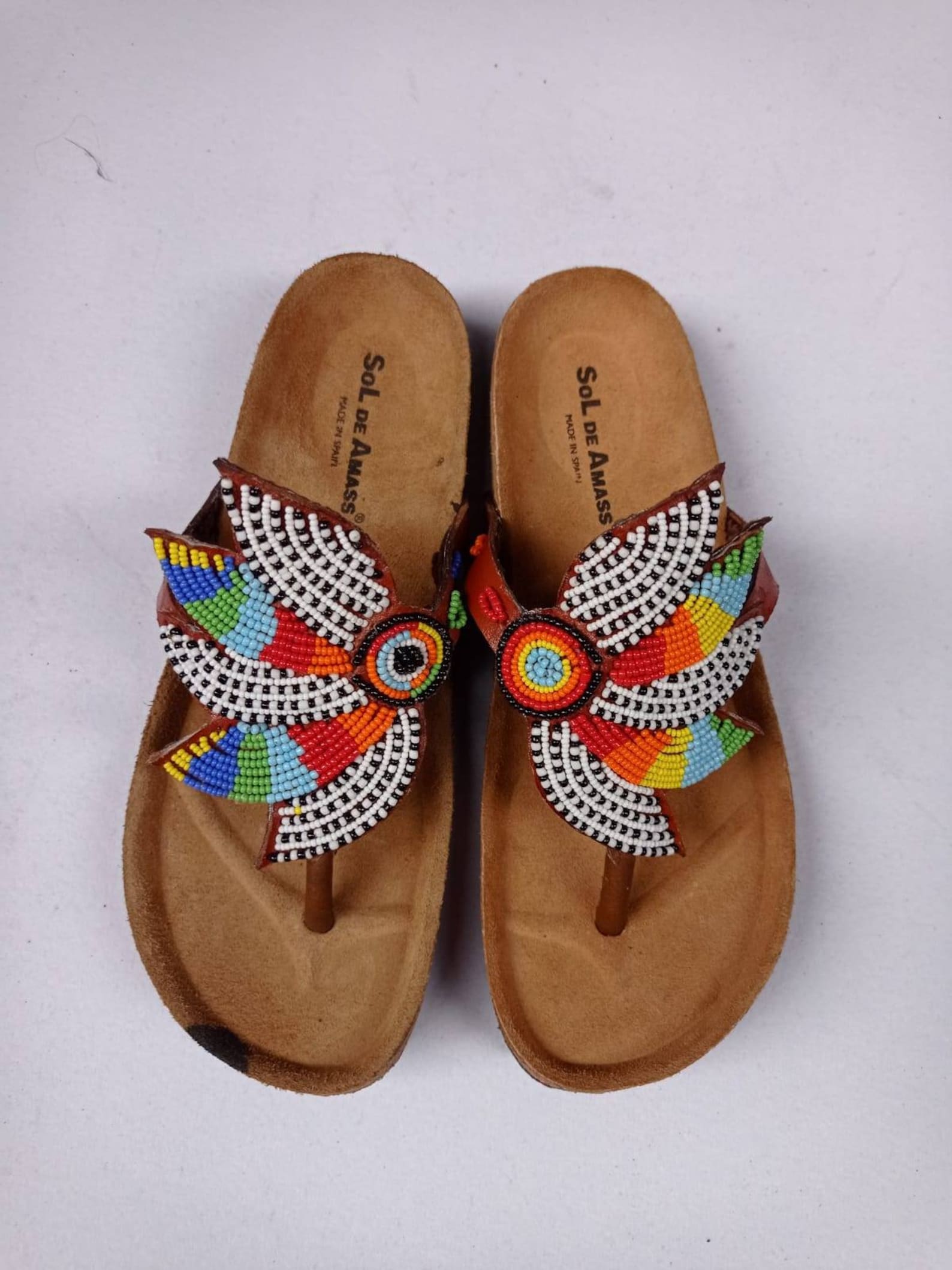 Cork sole African beaded sandals,summer leather sandals,women sandals,gift for her,maasai sandals, Mother's day gift, birthday gift 1 Cork sole African beaded sandals,summer leather sandals,women sandals,gift for her,maasai sandals, Mother's day gift, birthday gift