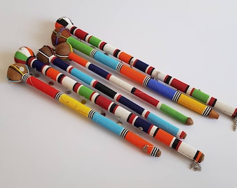 African Maasai rungu, Maasai tribe stick, short stick, Masai Kenya stick, Beaded wooden stick. 1 African Maasai rungu, Maasai tribe stick,
short stick, Masai Kenya stick, Beaded wooden stick.