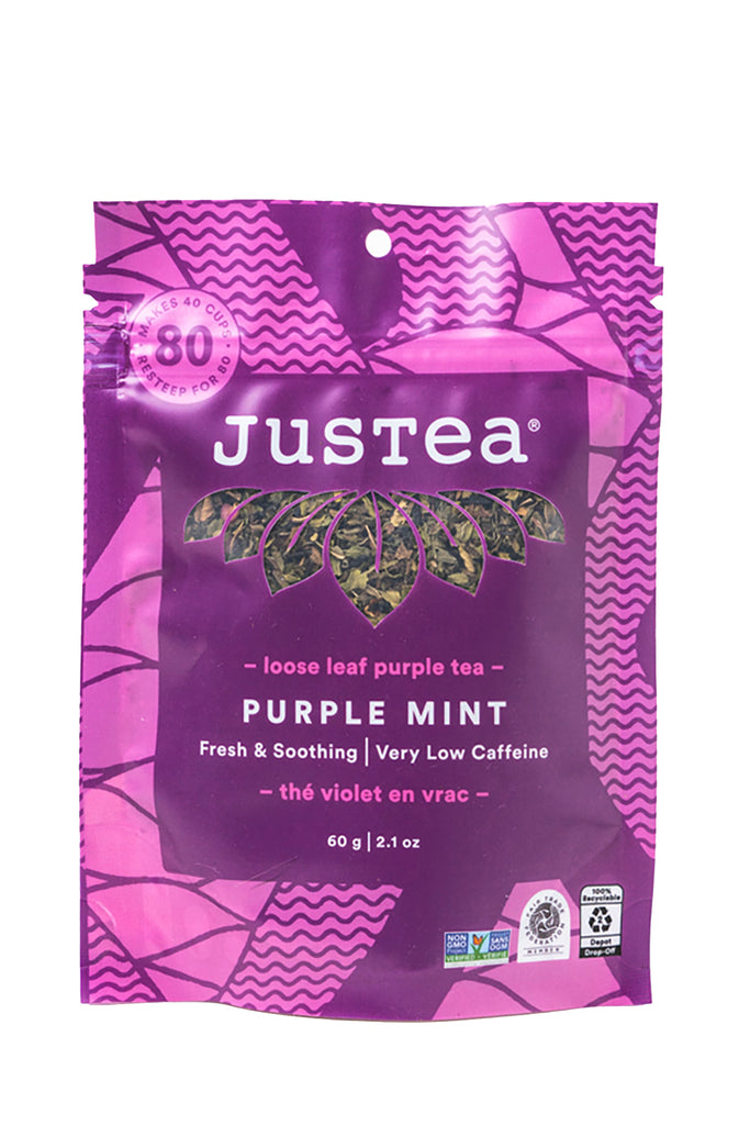 JusTea® Purple Mint Loose Leaf Tea 2 JusTea® Purple Mint Loose Leaf Tea