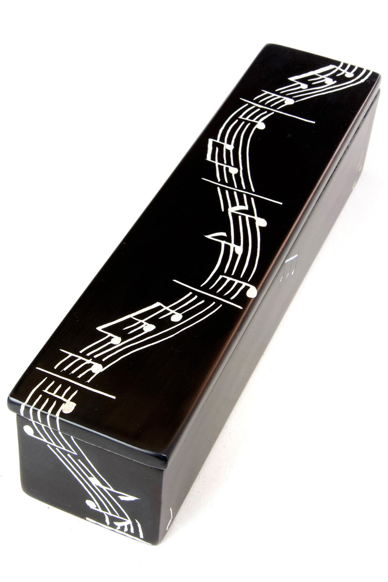 Kenyan Melody Maker 8" Rectangular Desk Box 1 Kenyan Melody Maker 8" Rectangular Desk Box