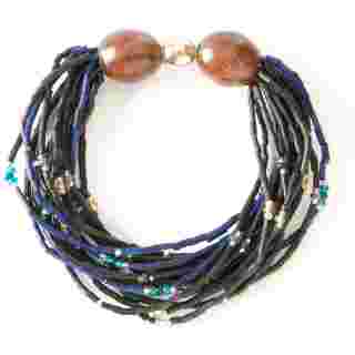 Rise Up Multi-Strand Zulugrass & Acacia Wood Cause Bracelet