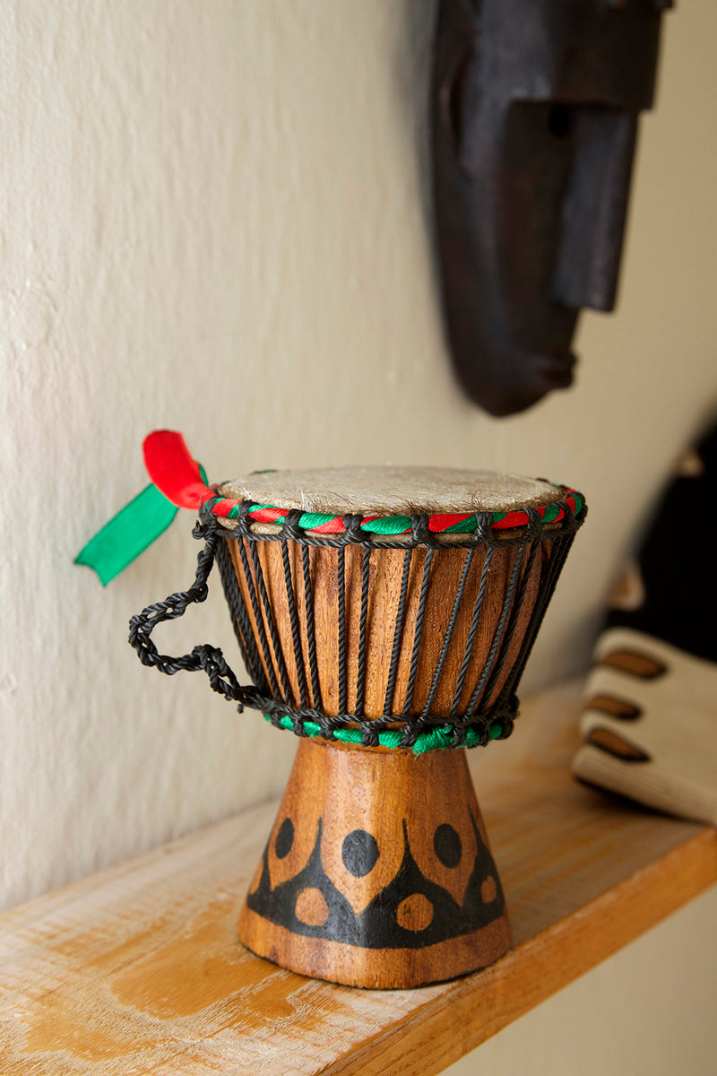 Tiny Senegalese Djembe Drum 2 Tiny Senegalese Djembe Drum