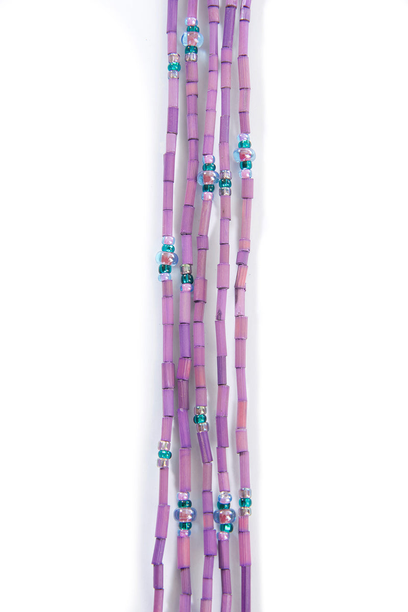 Set/5 Light Fuchsia 26" Zulugrass Single Strands from The Leakey Collection 1 Set/5 Light Fuchsia 26" Zulugrass Single Strands from The Leakey Collection