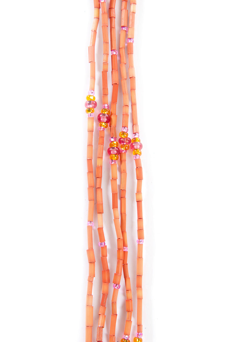 Set/5 Orange 26" Zulugrass Single Strands from The Leakey Collection 1 Set/5 Orange 26" Zulugrass Single Strands from The Leakey Collection
