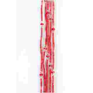 Set/5 Red 26" Zulugrass Single Strands from The Leakey Collection