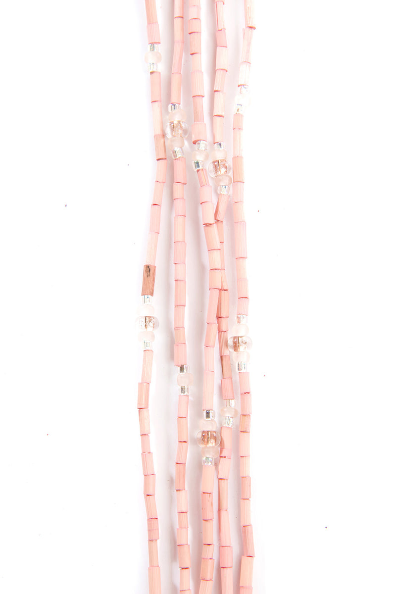 Set/5 Rose Pink 26" Zulugrass Single Strands from The Leakey Collection 1 Set/5 Rose Pink 26" Zulugrass Single Strands from The Leakey Collection